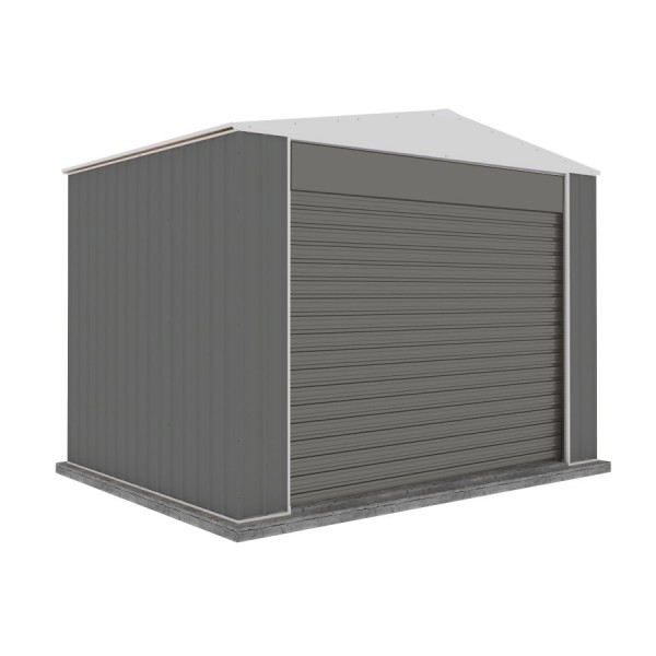 Absco 3023BRK 3.00m x 2.26m x 2.30m Gable Garden Shed Large Garden Sheds Colorbond Roller Door